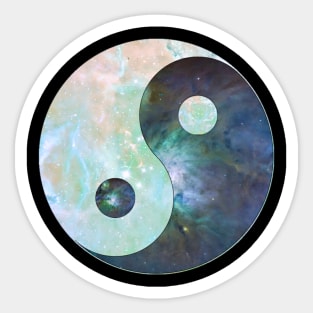 yin yang Sticker